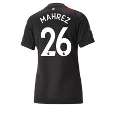 Manchester City Riyad Mahrez #26 Bortedrakt Kvinner 2022-23 Kortermet
